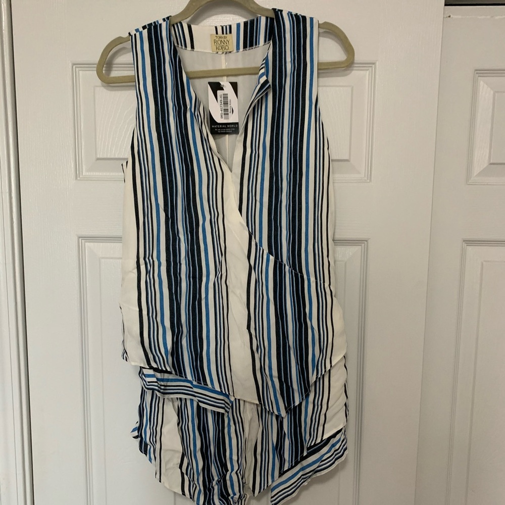 Ronny Kobo high low shirt